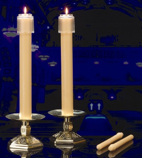 Cathedral Candle 3-Day 100% Beeswax Candles (12)