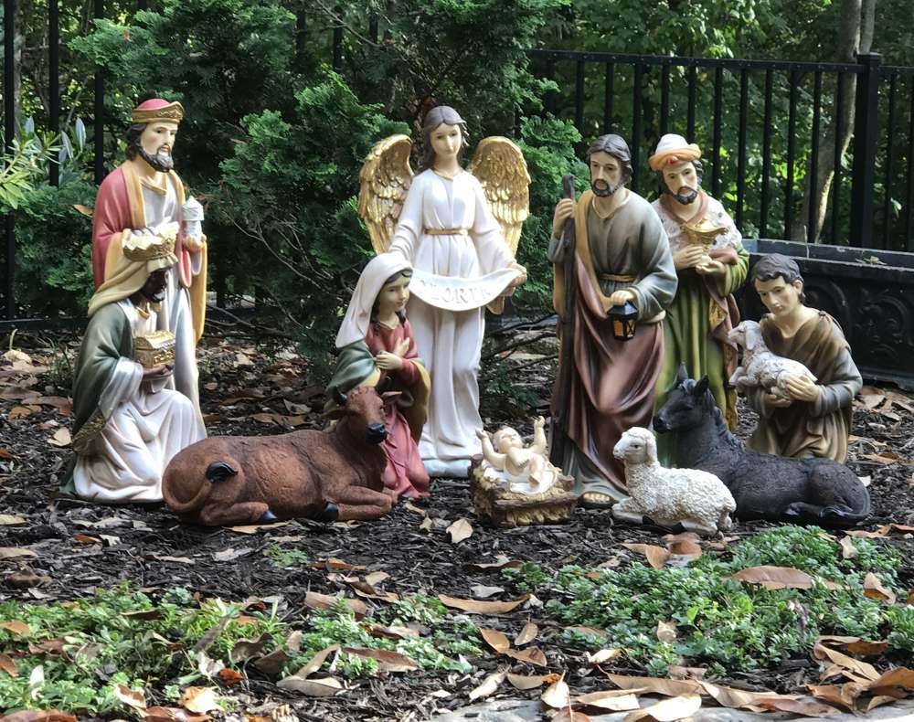 20” Tall Indoor Outdoor Nativity Set