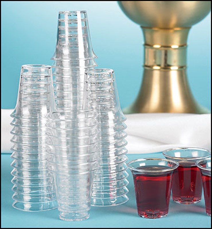 Disposable Communion Cups PD456 Plastic Wine Cups for Church