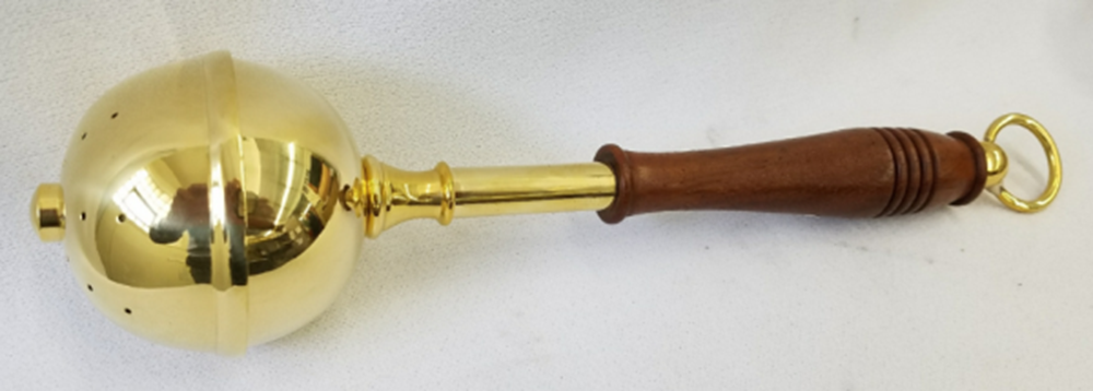 Brass Sprinkler with Wood Handle | T. H. Stemper Co.